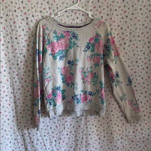 Floral Crew Neck